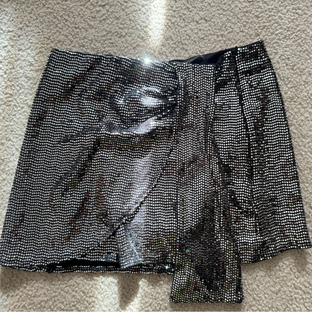 Sequin Zara skort